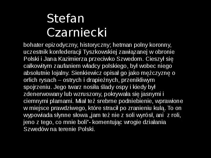 „Potop” Henryk Sienkiewicz - Slide 30