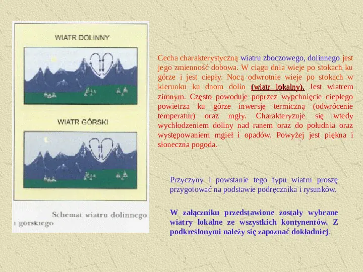 Rodzaje i typy wiatrów - Slide 6