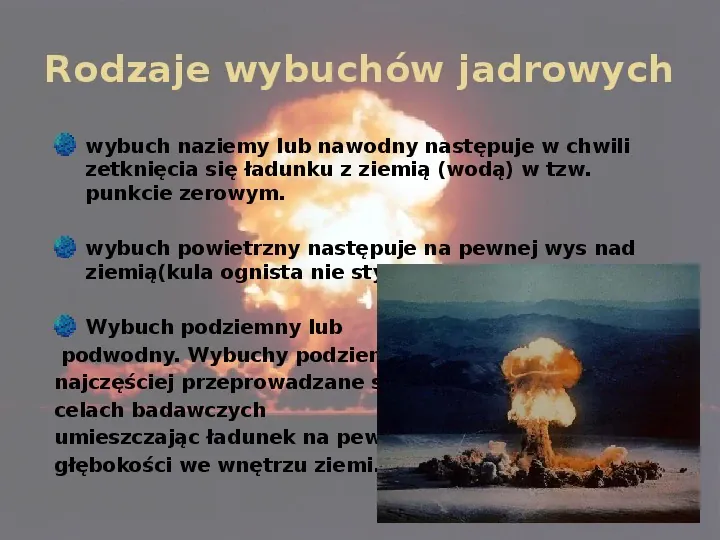 Broń Jądrowa - Slide 4