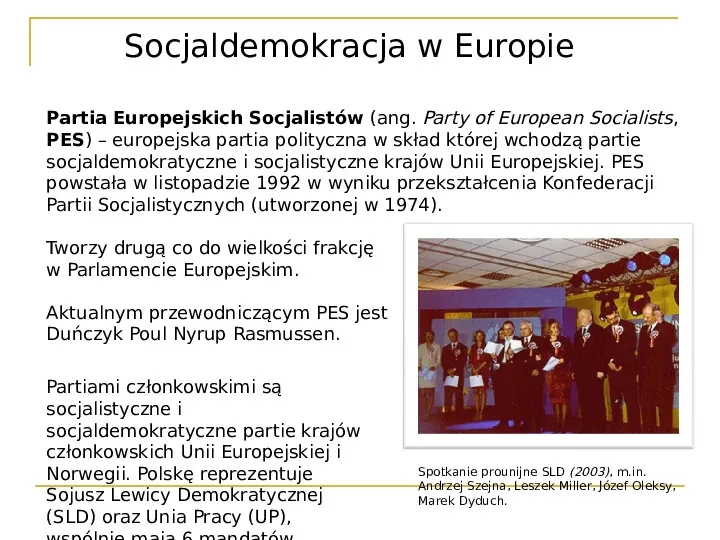 Socjaldemokracja - Slide 16