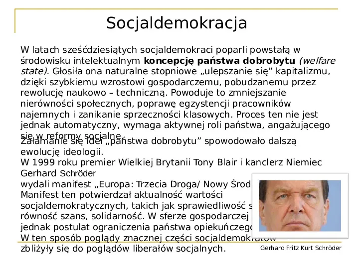 Socjaldemokracja - Slide 8
