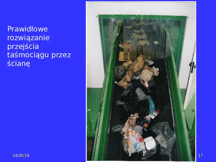 Recykling - sortownie odpadów - Slide 17