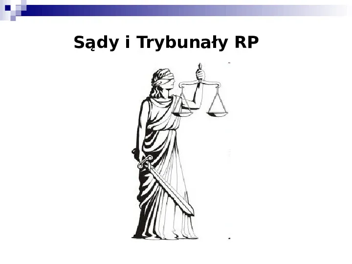 Sądy i Trybunały RP - Slide 1