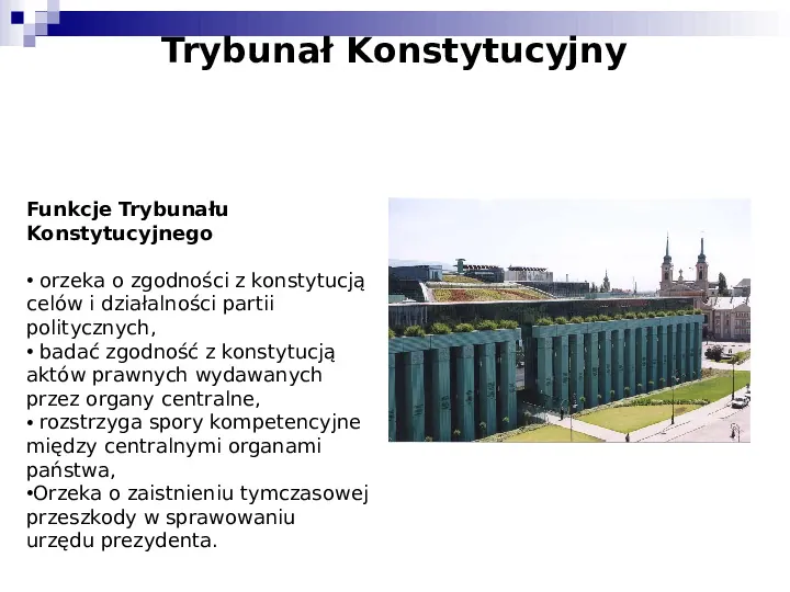 Sądy i Trybunały RP - Slide 13