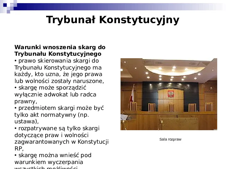 Sądy i Trybunały RP - Slide 14