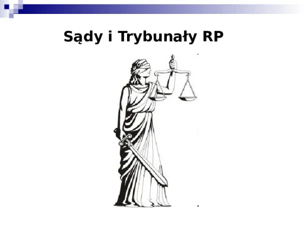 Sądy i Trybunały RP - Slide pierwszy