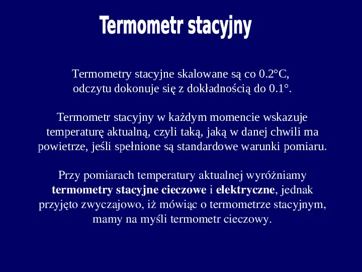 Pomiar temperatur i przyrządy pomiarowe - Slide 13