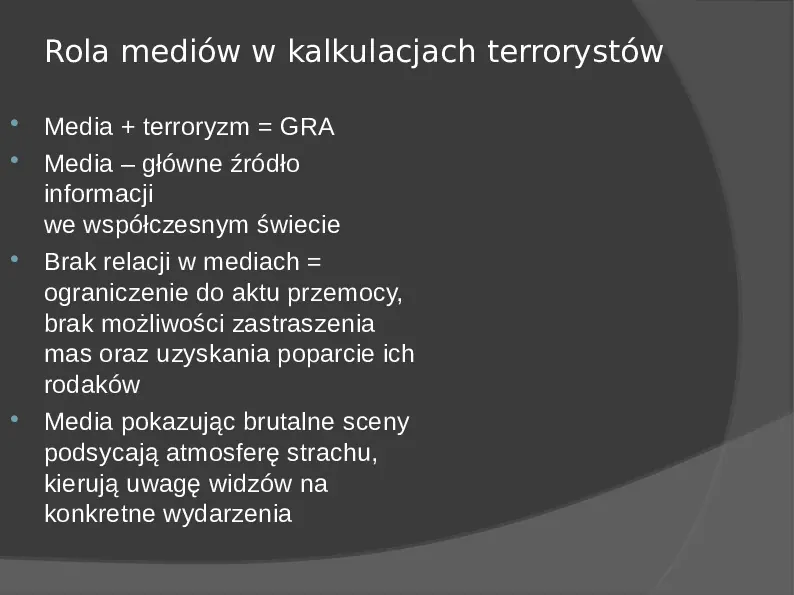 Terroryzm - Slide 4