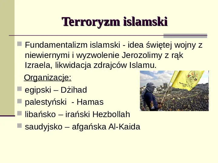 Terroryzm - Slide 2