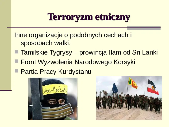 Terroryzm - Slide 9