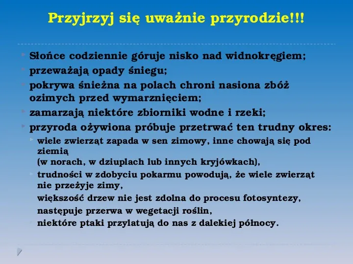 Pory roku w Polsce - Slide 17