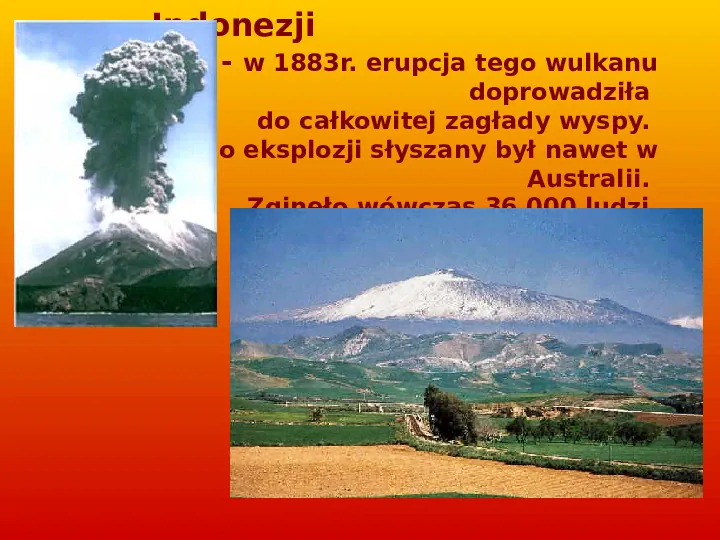 Wulkany świata - Slide 9