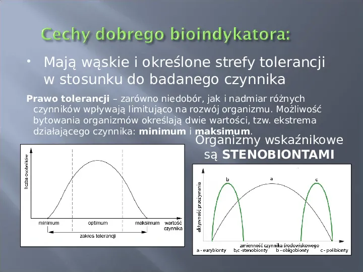 Wykorzystanie roślin w bioindykacji skażeń - Slide 11