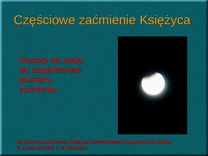 Księżyc w obiektywie - Slide 12