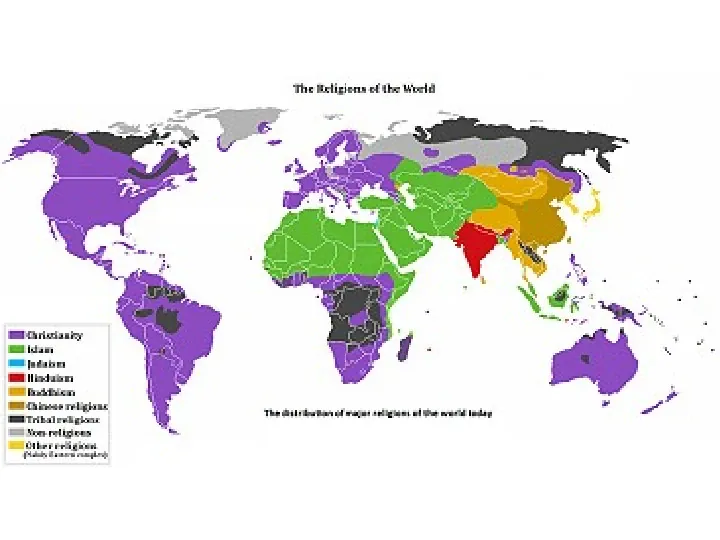 Zróżnicowanie ludności świata - Slide 15