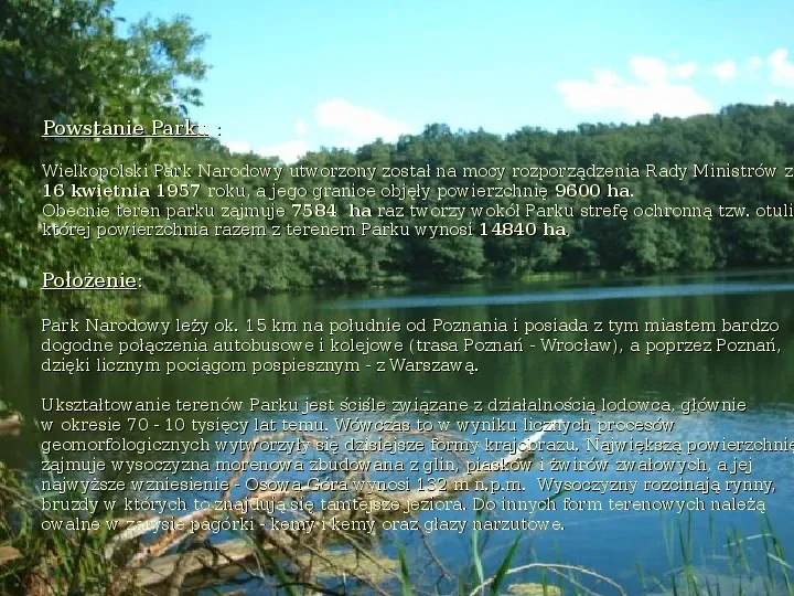 Wielkopolski Park Narodowy - Slide 2