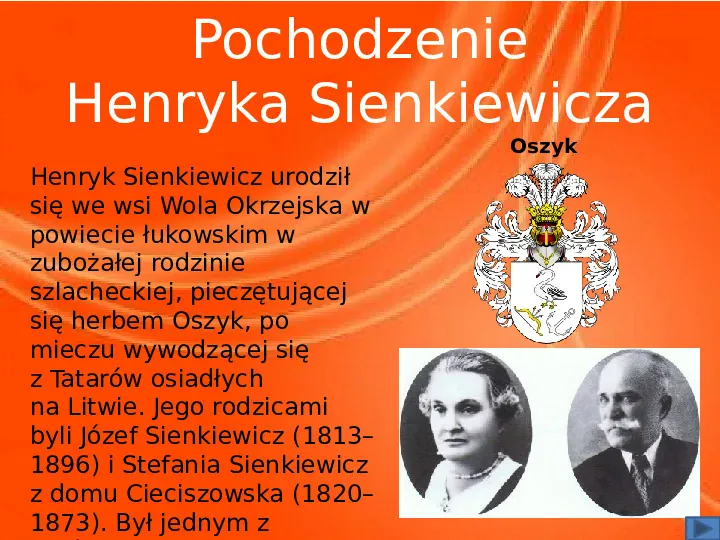 Henryk Adam Aleksander Pius Sienkiewicz - Slide 3