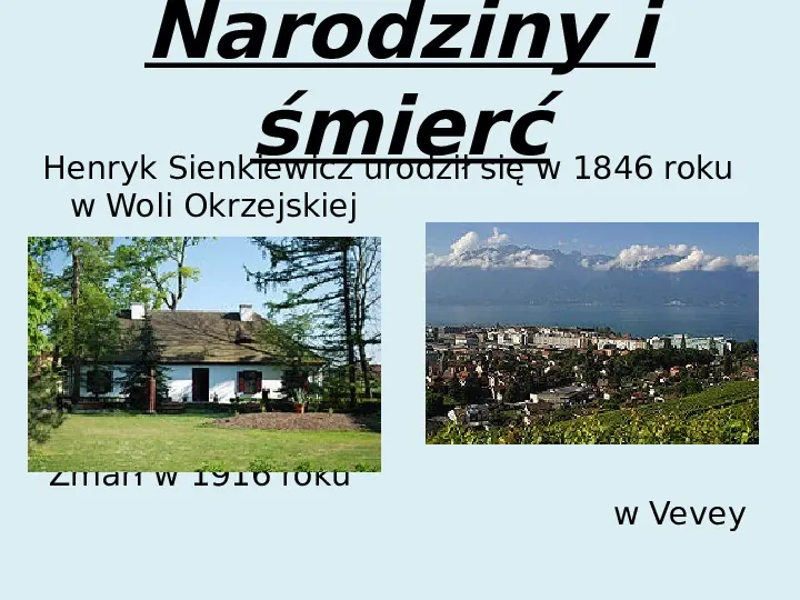 Henryk Sienkiewicz  - Slide 2