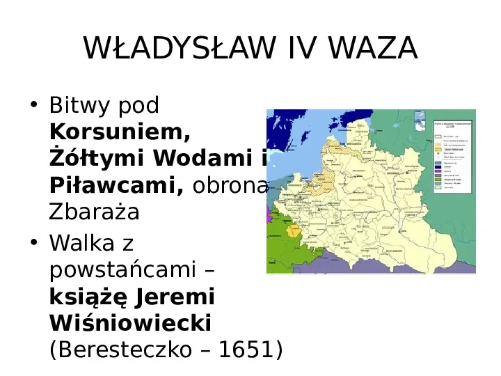 Historia Polski - królowie elekcyjni - Slide 14