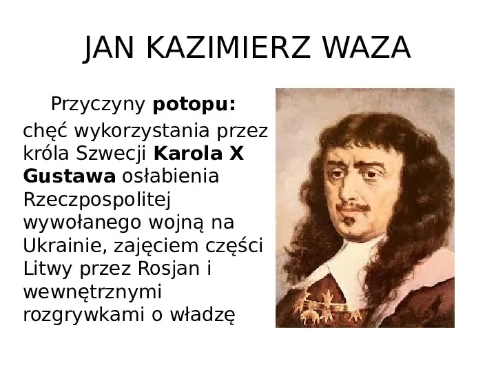 Historia Polski - królowie elekcyjni - Slide 17