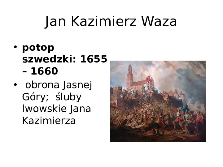 Historia Polski - królowie elekcyjni - Slide 18