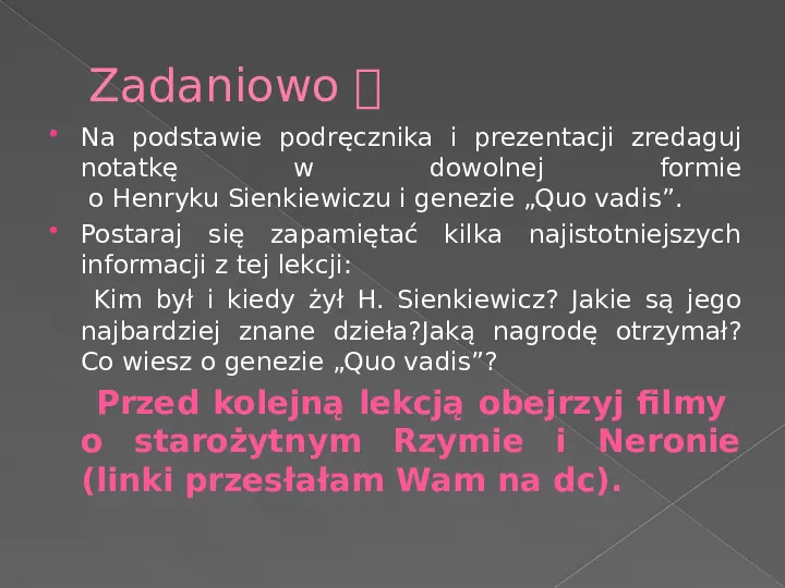 Henryk Sienkiewicz Quo vadis  - Slide 11