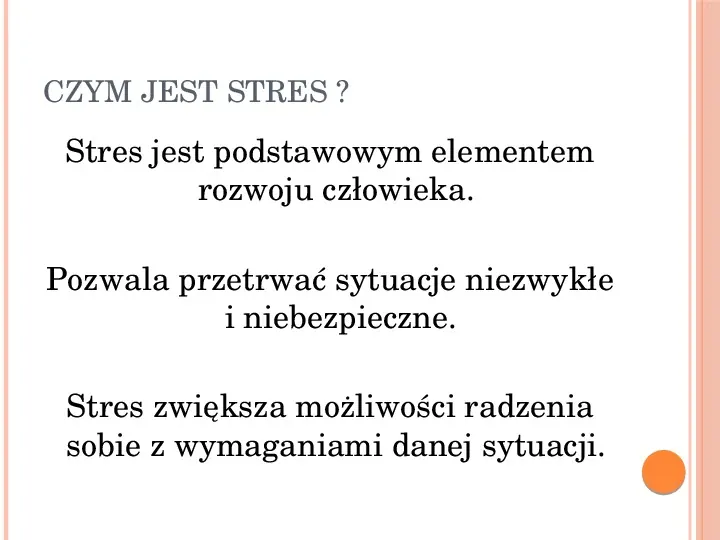 Stres - Slide 10