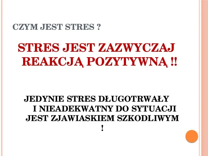 Stres - Slide 11