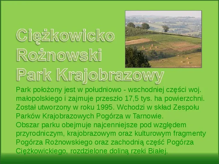Parki Krajobrazowe Małopolski - Slide 10
