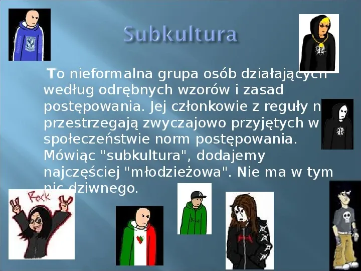 Subkultury - Slide 2