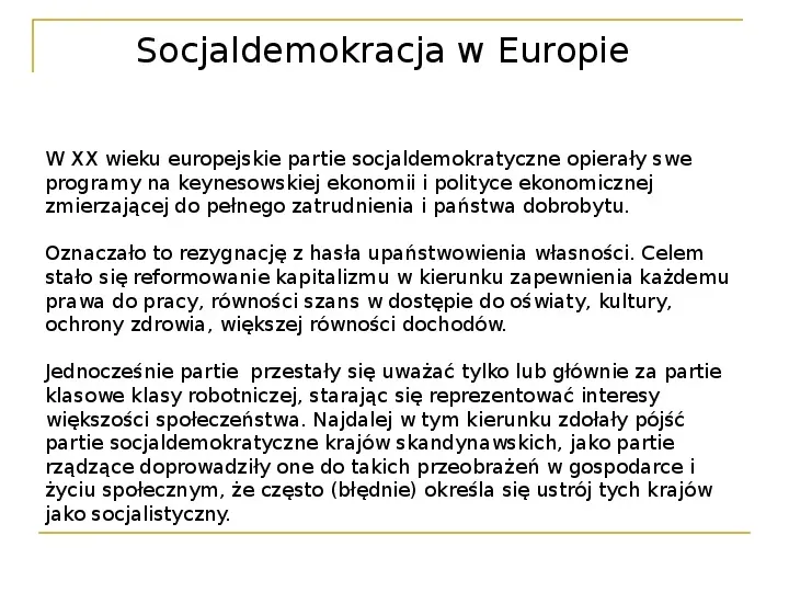 Socjaldemokracja - Slide 15