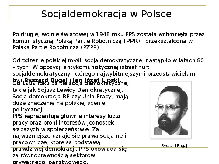 Socjaldemokracja - Slide 20
