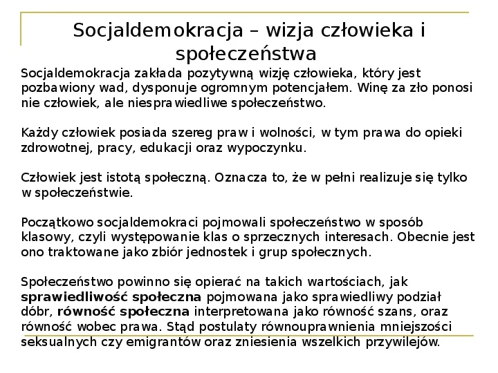 Socjaldemokracja - Slide 9