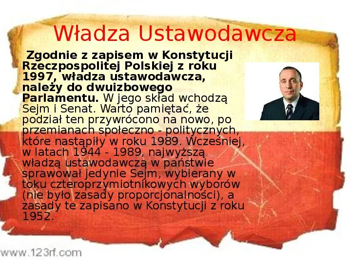 Ustrój polityczny Rzeczpospolitej Polskiej - Slide 12
