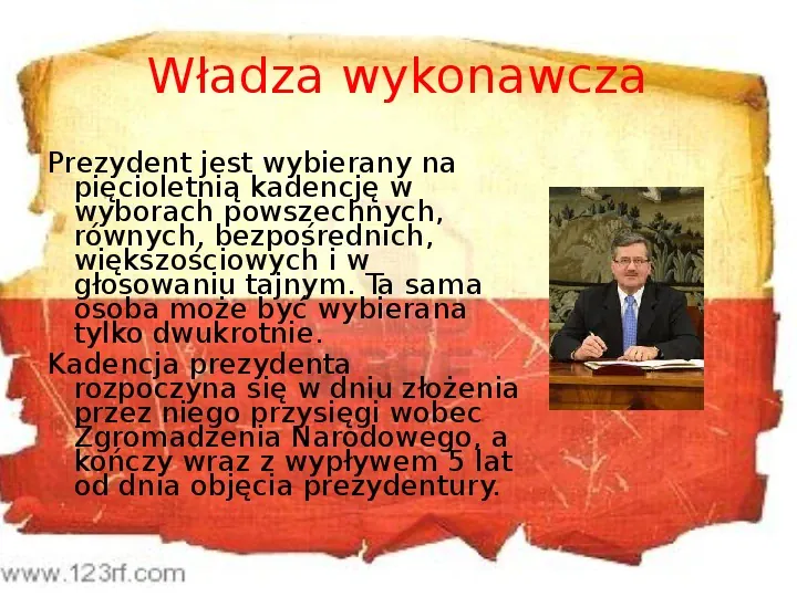 Ustrój polityczny Rzeczpospolitej Polskiej - Slide 21