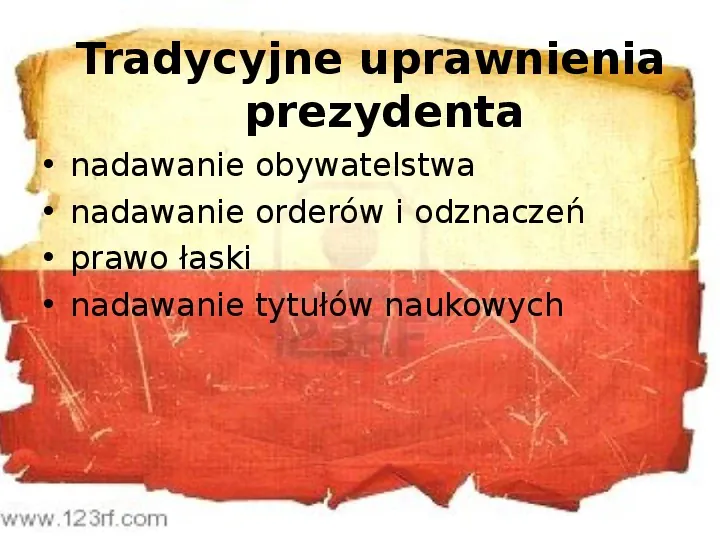 Ustrój polityczny Rzeczpospolitej Polskiej - Slide 25