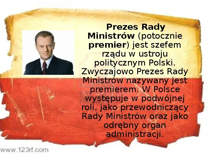 Ustrój polityczny Rzeczpospolitej Polskiej - Slide 28