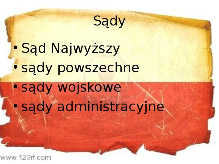 Ustrój polityczny Rzeczpospolitej Polskiej - Slide 37