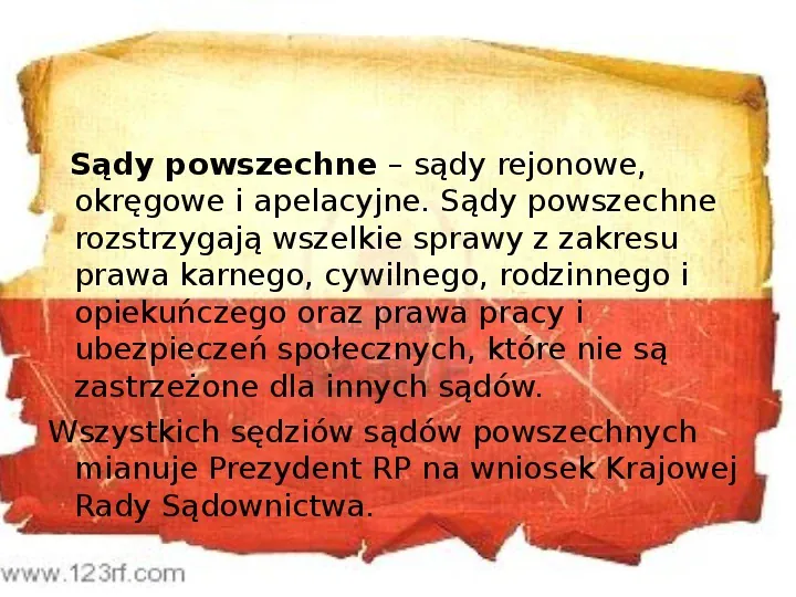 Ustrój polityczny Rzeczpospolitej Polskiej - Slide 39