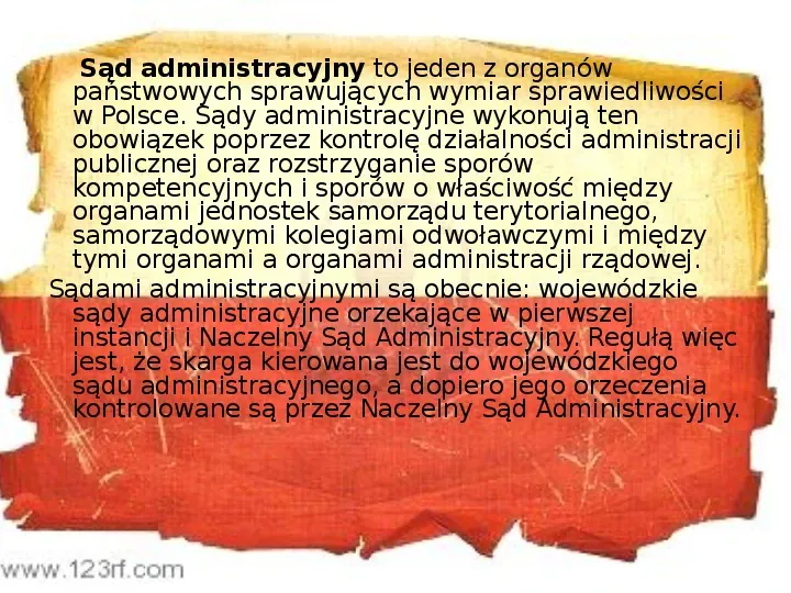 Ustrój polityczny Rzeczpospolitej Polskiej - Slide 42