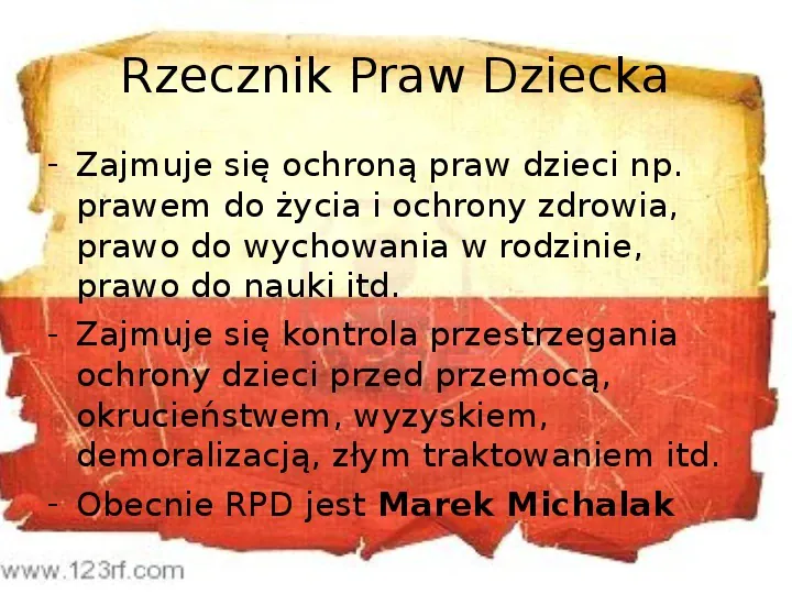 Ustrój polityczny Rzeczpospolitej Polskiej - Slide 51