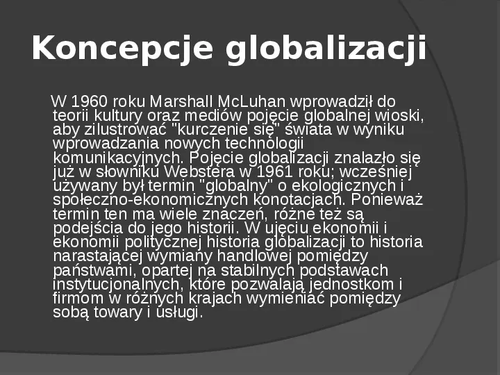 Problem Globalizacji - Slide 6