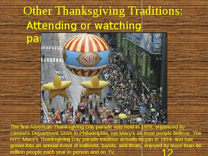 Thanksgiving Day - Slide 12