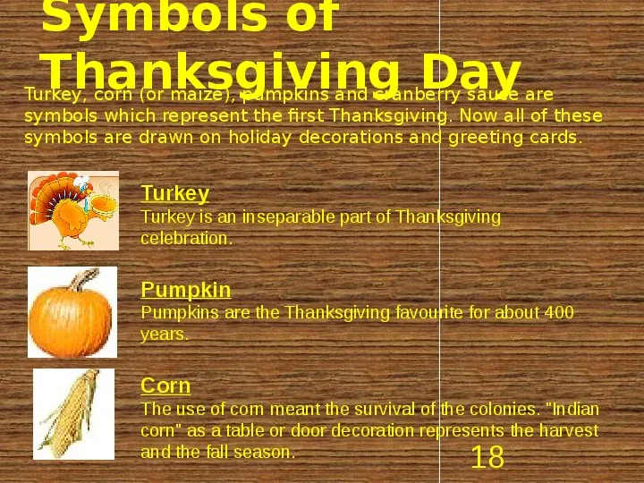 Thanksgiving Day - Slide 18