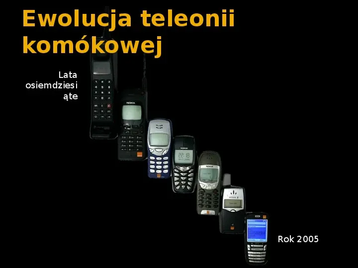 Historia telefonów komórkowych - Slide 6