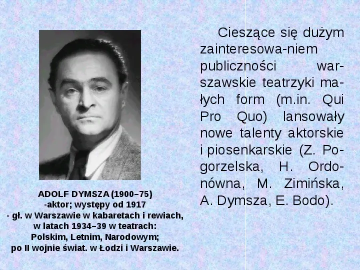 Historia teatru w Polsce - Slide 28