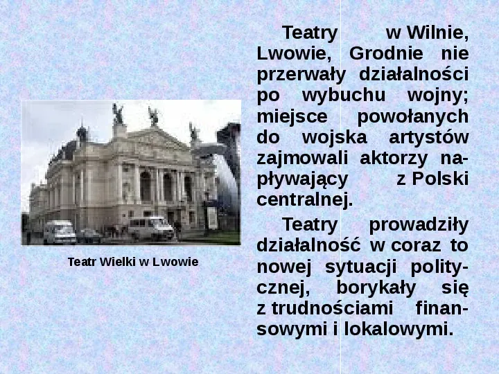 Historia teatru w Polsce - Slide 33