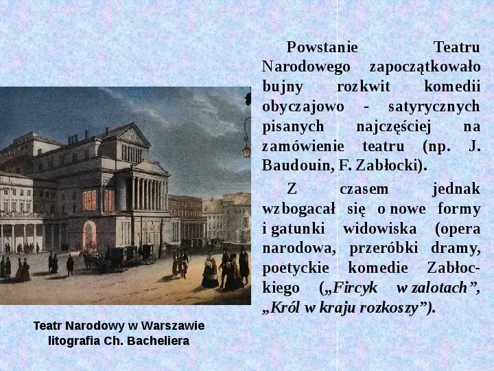 Historia teatru w Polsce - Slide 4