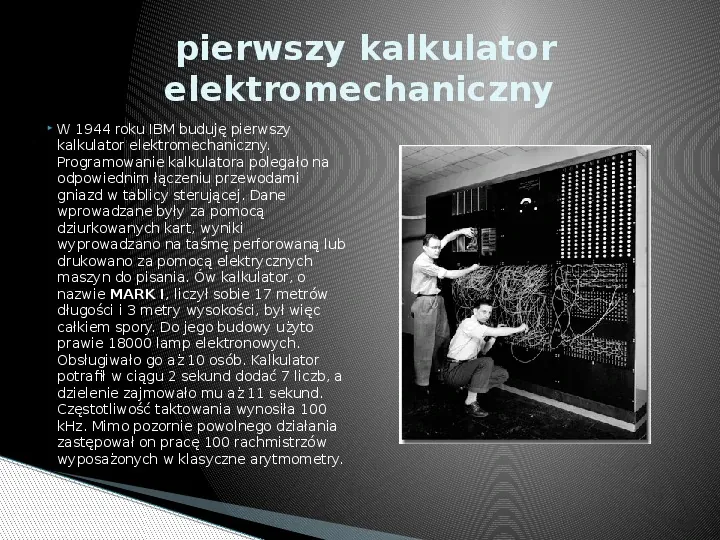 Historia informatyki - Slide 6