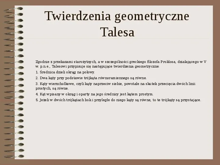 Praktyczne wykorzystanie Twierdzenia Talesa - Slide 6